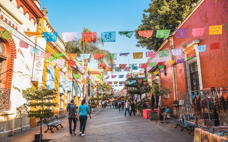 Meksykańskie miasteczka wypełnione są kolorami i magią